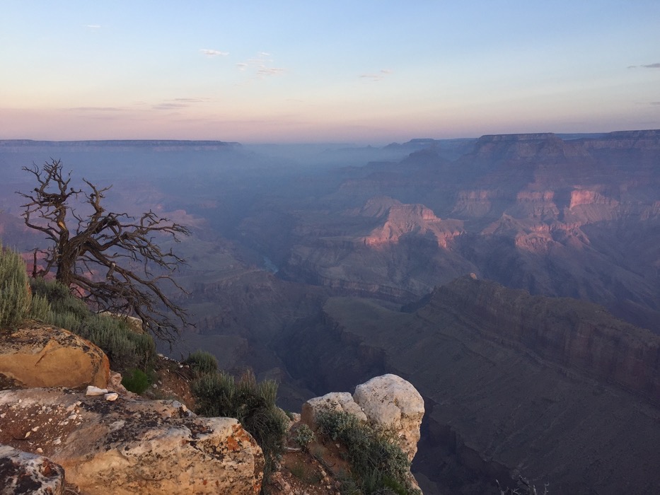 auringonallagrandcanyonIMG_2921